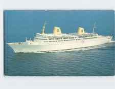 Postcard Kungsholm Swedish American Line