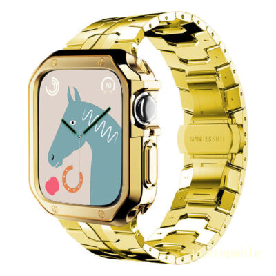 Stainless Steel Strap Band+TPU Cover Case For Apple Watch Ultra 3 11 10 9 8 7 65
