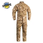 Ukraine Military Uniform BFU Field Suit Steppe Frog Camo RipStop Jacket Pants