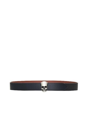 ALEXANDER MCQUEEN 3D SKULL BELT Size 95