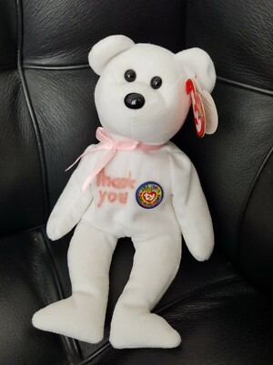 TY-Beanie Babies Collection Teddy ''color me'' date of birth December 11, 2001 hm