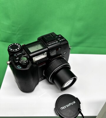 CAMEDIA C-5050 Zoom 5.0MP Olympus Digital Camera W/Manual Work