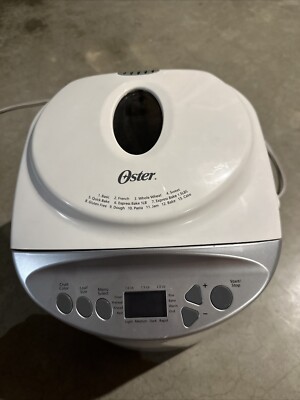 Bread Maker Oster CKSTBR9050 Expressbake Bread Maker - White Used