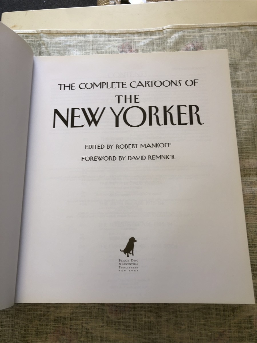 洋書 The Complete Cartoons of The New Yorker Complete Cartoons of the New Yorker by Adam Gopnik (2004