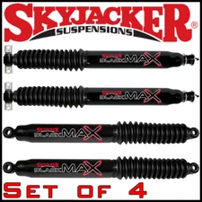 Skyjacker Black MAX Front & Rear Shocks Set for 1993-98 Grand Cherokee 0-3" Lift
