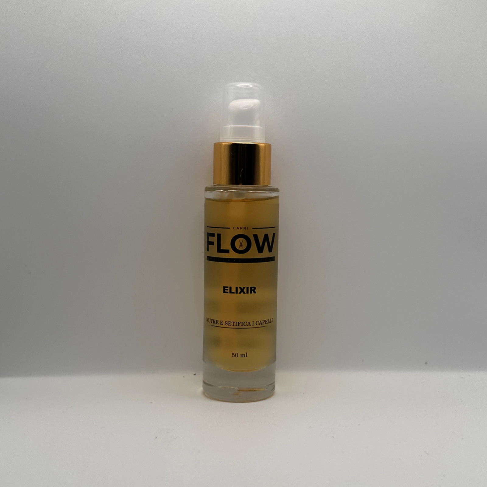 FLOWCAPRI ELIXIR Olio Setificante Capelli 50ml - Nutriente e Risanante