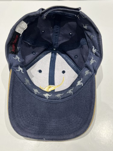 Vintage AUSTRALIA Embroidered Kangaroos Adjustable Strap Cap Hat Baseball - Picture 6 of 7