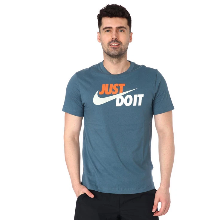 Nike Just Do It T.Shirt Cotton Dark Teal size L