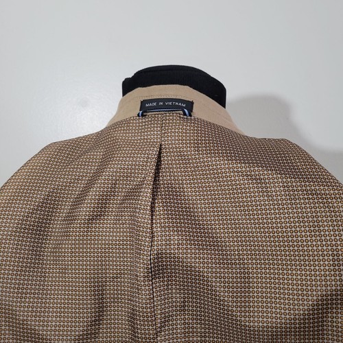 Tommy Hilfiger Men's Linen Blazer R38 Tan Double Vented Single Breast NWT - Picture 14 of 21