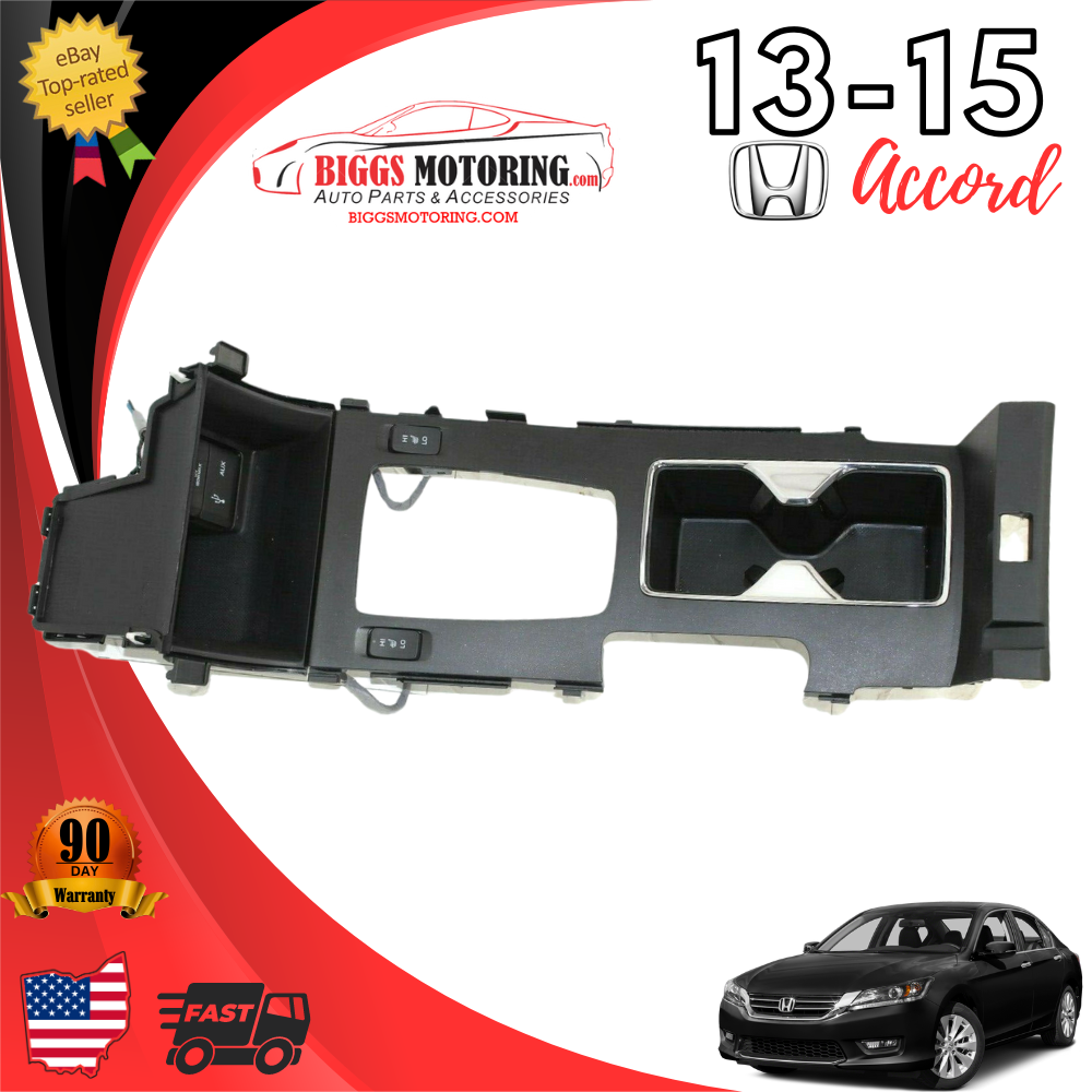 2013-2015 Honda Accord Center Console Shifter Bezel & Cup Holder