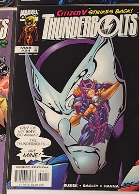THUNDERBOLTS #13-24 SUMMER  SALE MAKE ME AN OFFER I CAN'T REFUSE