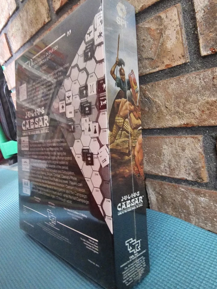 SPI /TSR 1985 JULIUS CAESAR ROMAN GALLIC WARS 58-53 B.C. GAME UNPUNCHEDNip NEW - Image 4 of 4