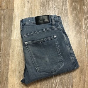 MANGO Patrick Slim Stretch Skinny Leg Blue Denim Jeans Men's Size 30 | eBay