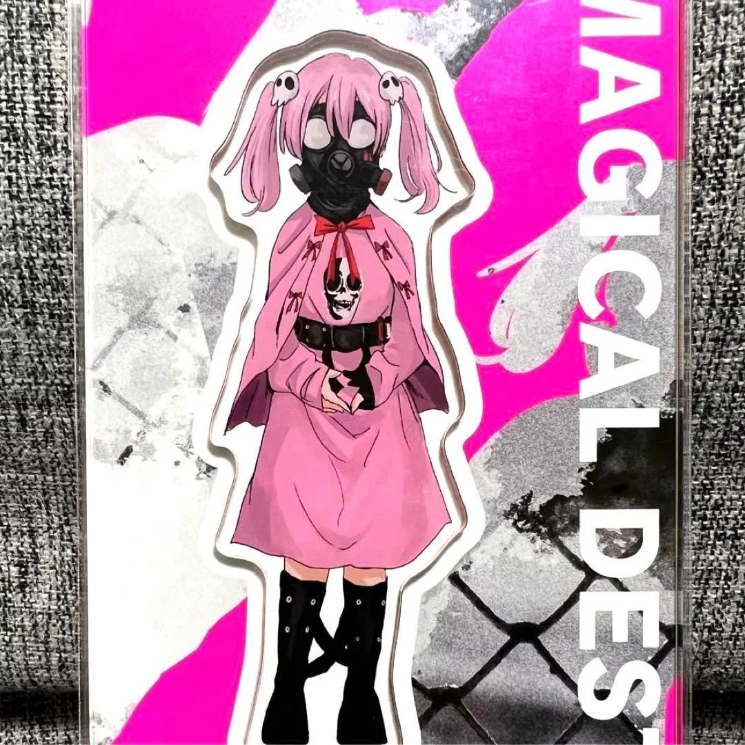 Mahou Shoujo Magical Destroyers Pink Stand Acrylic Standing Figure