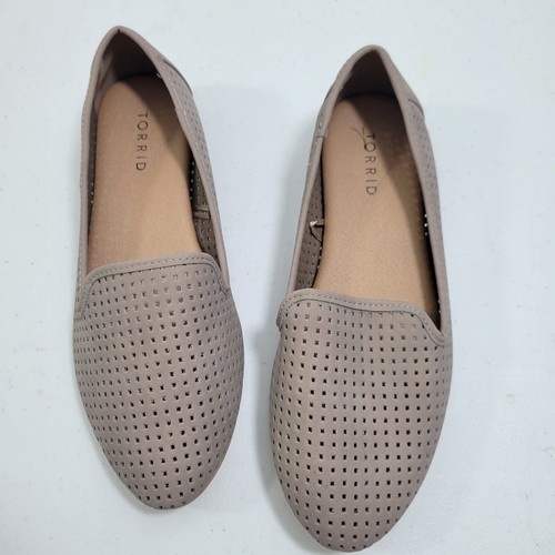 Torrid Damen-Ballerinas perforiert hellbraun Größe 9W 92324-2705 - Bild 8 von 8