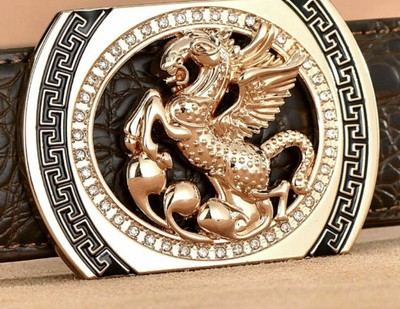 MENS DESIGNER BELT BUCKLE FOR MEN HORSE 