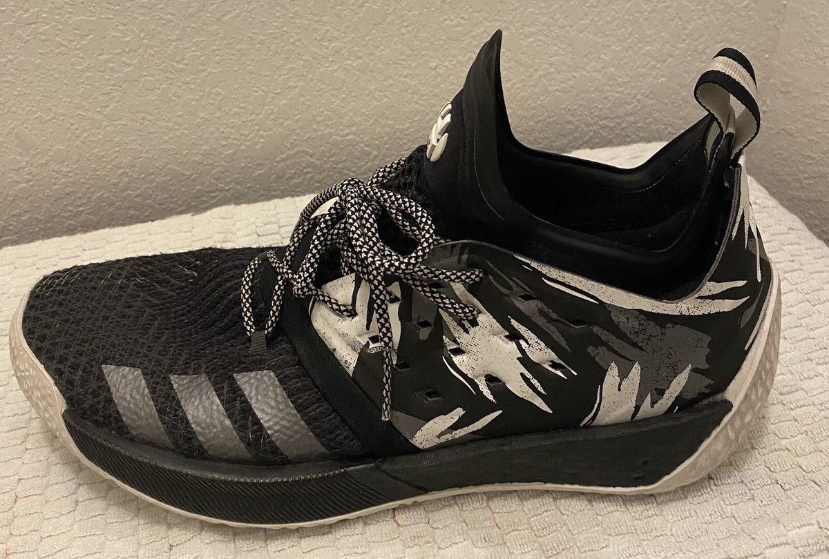 シューズ(男性用) ADIDAS Harden Vol.2 ADIDAS James Harden Vol 2 White Basketball Shoes AP9871