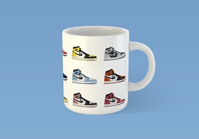 Hypebeast Air Jordan 1 Colourway Sneaker Mug Nike | eBay UK
