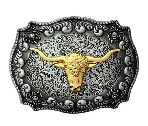 Long Horn Bull Belt 49 Inch New Country Cowgirl Farm Gift Mothers Day #2 - Picture 13 of 14