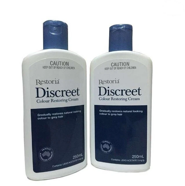 2 X Restoria Creme Restaurador de Cor Discreta 250ml Cabelo Grisalho - Imagem 4 de 4