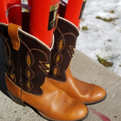 Bronco 2741 women tan cowboy boots 6 | eBay
