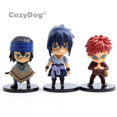 conjunto de 5 sellos de naruto gaara kakashi ha - Comprar Figuras