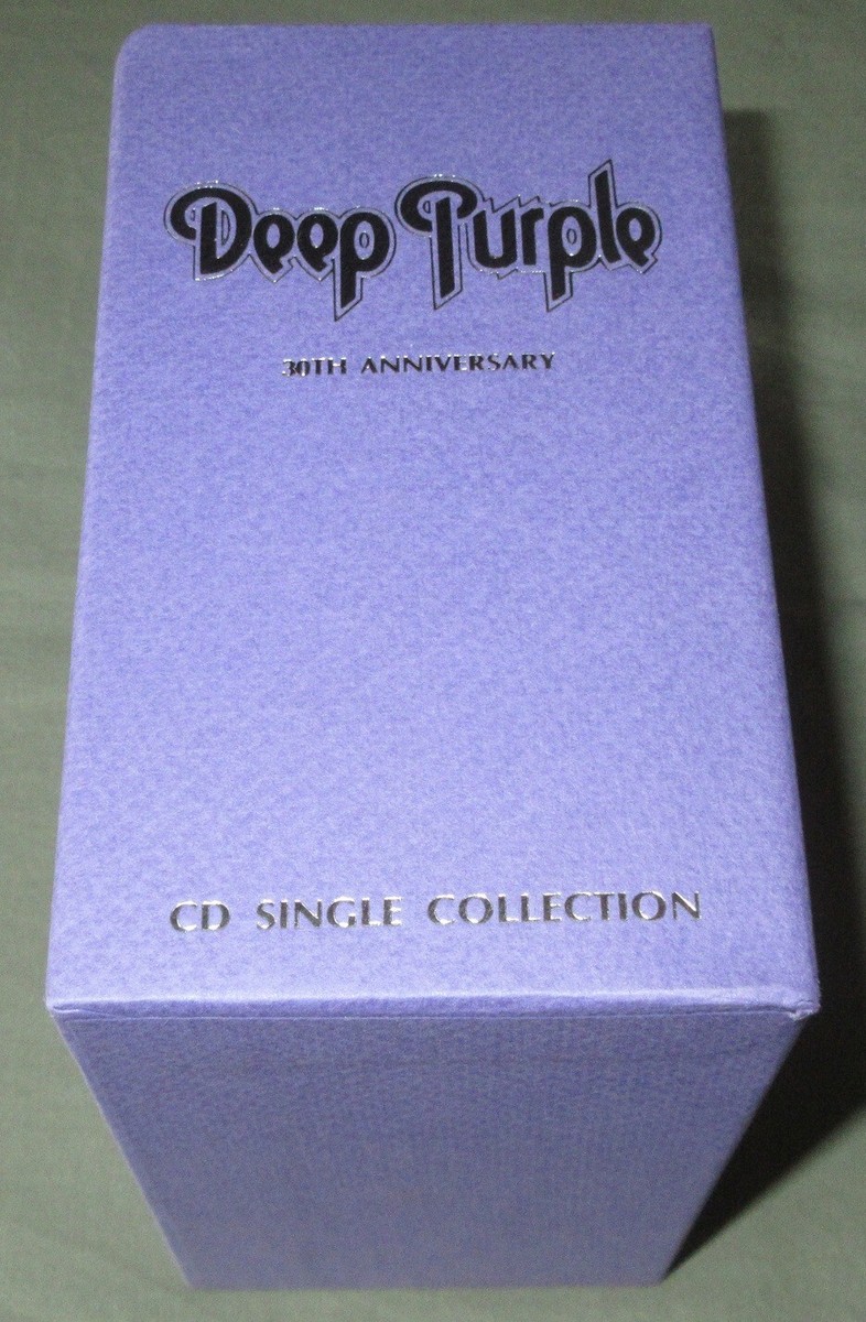 Deep Purple /PROMO BOX入りAll 10CDs SEALED With PROMO BOX! All CDs SEALED! Deep Purple JAPAN 10 x CD single