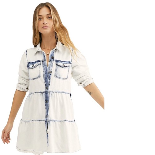 FREE PEOPLE 100% Cotton Trendy Festive Soft Denim Just Jill Maxi Dress XL NWT | eBay FREE PEOPLE 100% Cotton Trendy Festive Soft Denim Just Jill Maxi Dress XL NWT | eBay