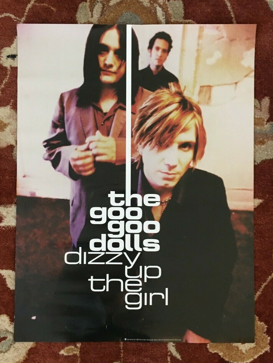 GOO GOO DOLLS Dizzy Up The Girl rare original 2sided promotional