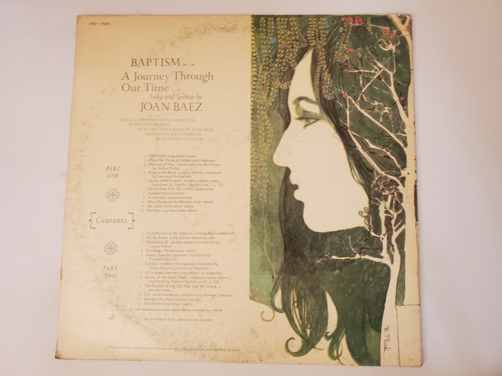 ミュージック BABYL BAPTISM Joan Baez - Baptism (Vinyl Record LP) | eBay