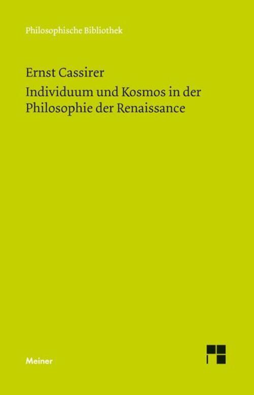Thumbnail - Individuum Und Kosmos In Der Philosophie Der Renaissance Ernst