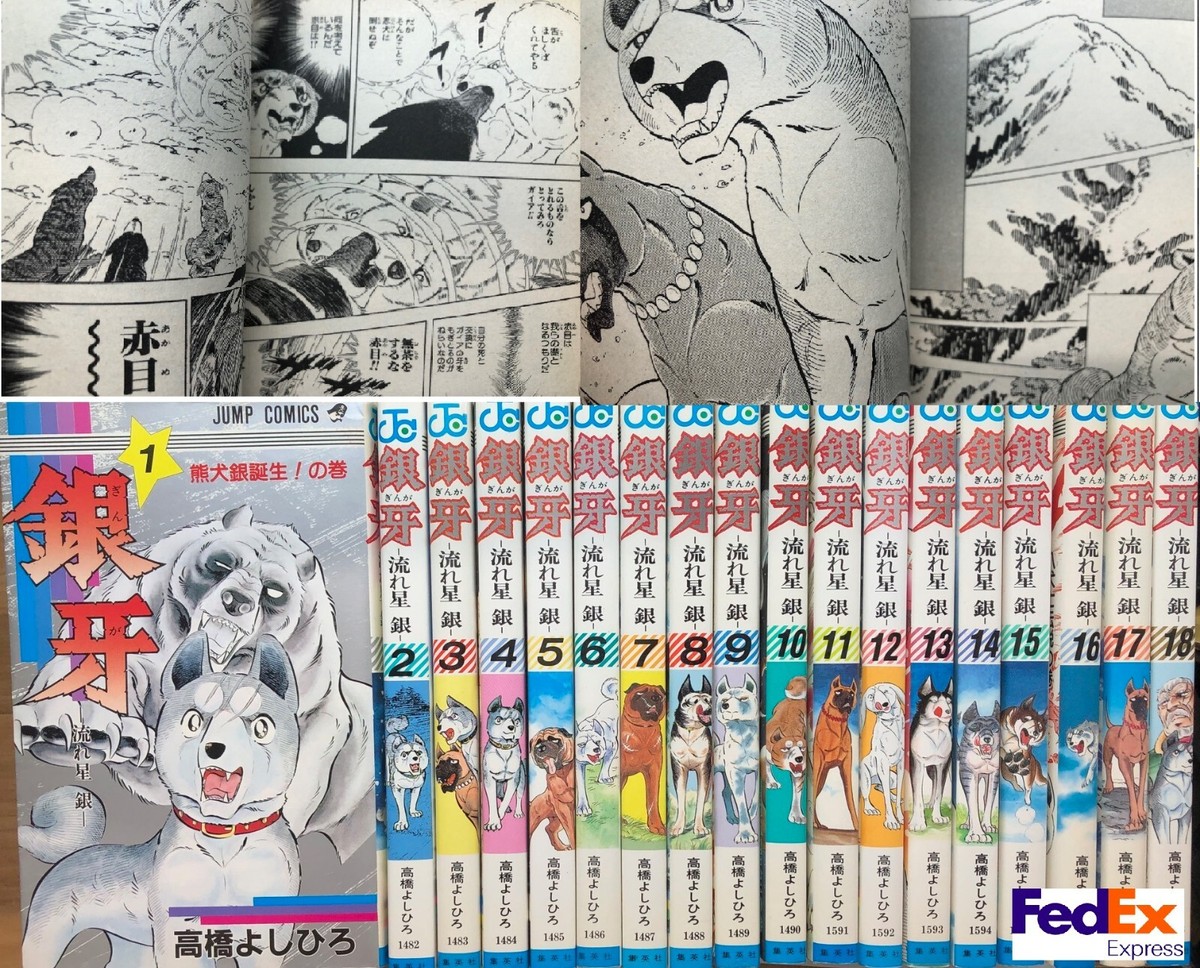 Ginga Nagareboshi Gin vol.1-18 Set Comics Manga Yoshihiro