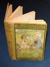 The Bobbsey Twins On Blueberry Island by Laura Lee Hope, 1917 children's fiction