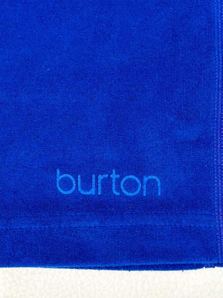 💕Burton Mujeres Polar Púrpura Ropa Activa Pullover Sudadera Manga Larga 3/4 Cremallera XL Foto 4 de 4