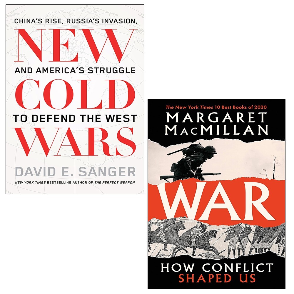 New Cold Wars David E. Sanger, War Professor Margaret MacMillan 2 Books Set