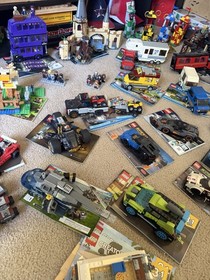 LEGO collection, instructions, no boxes, mostly fully built, sell all or some