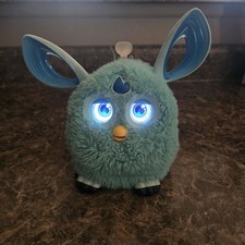 2016 Teal Hasbro Furby Connect Interactive Bluetooth Toy Pet Tested Working