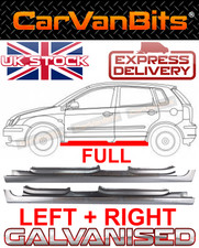 FOR VW POLO 9N 01-09 5 DOOR FULL SILL REPAIR BODY RUST OUTER PANEL PAIR