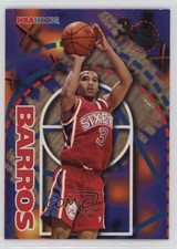 1995-96 NBA Hoops 3 Triple Threat Dana Barros #243 1my2
