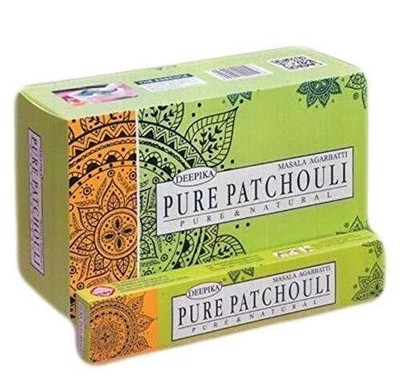 Deepika Pure Patchouli Incense Sticks Solid Natural Fragrance Agarbatti