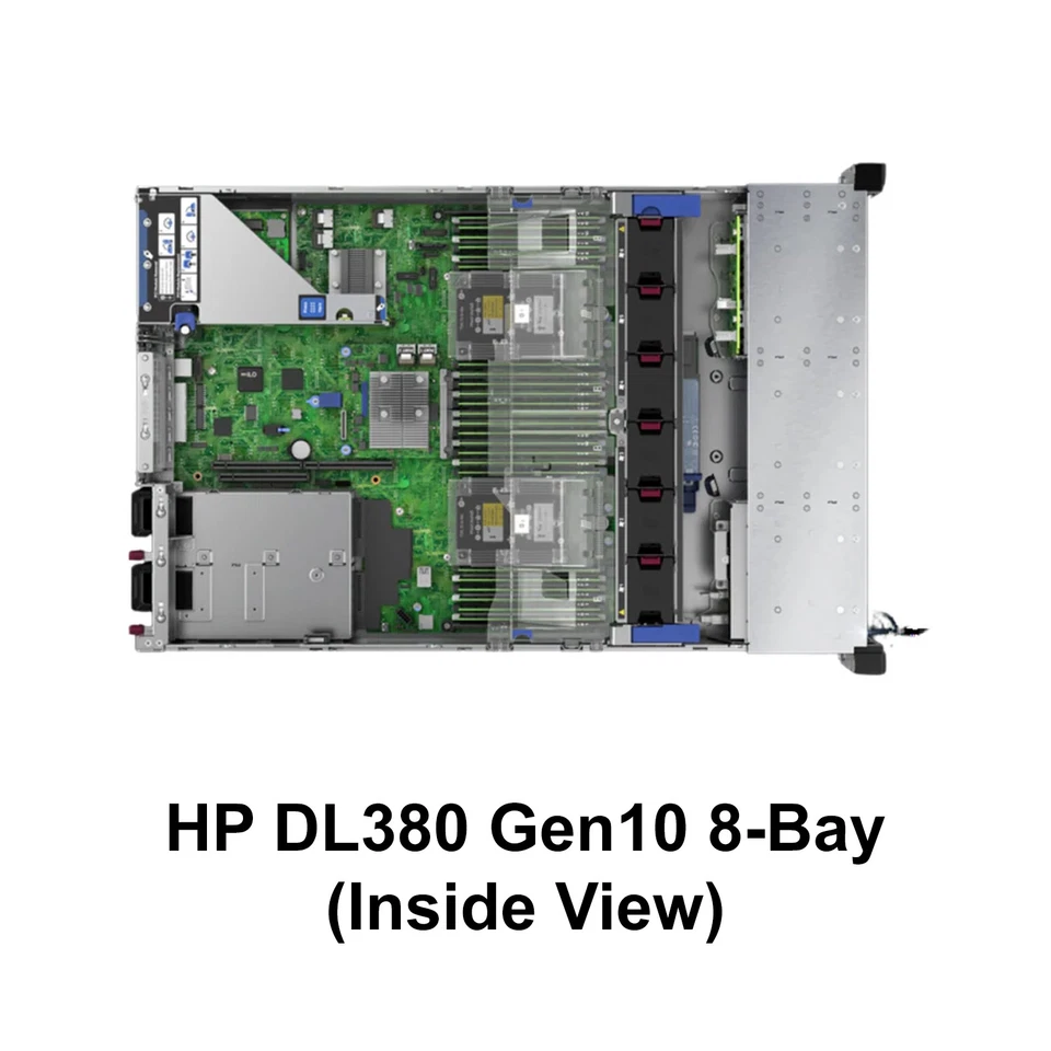 HP ProLiant DL380 G10 Server 2x Gold 6138 =40 Cores | P408i | 128GB | 2x 1TB SSD - Image 3 of 4