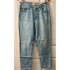 Everlane The 90's Cheeky Jean Women 28 Blue High Rise Straight Organic Cotton