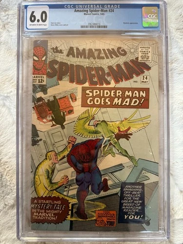 The Amazing Spider-Man #24 CGC 6.0 fine (Marvel Comics May 1965)