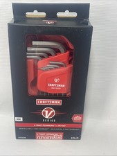 Craftsman V- Series 9 Piece Metric Mm Hex Key Allen Set Cmht26139v New Craftsman V- Series 9 Piece Metric Mm Hex Key Allen Set Cmht26139v New