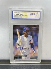 1996 Fleer Baseball #17 Sammy Sosa Chicago Cubs Team Set - WCG 10 GEM-MT