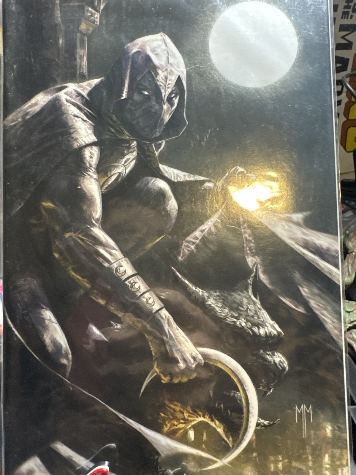 Moon Knight #1 (2021) Unknown Exclusive Marco Mastrazzo Virgin Variant Cover NM+