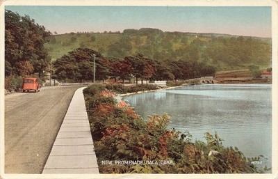 Neue Promenade Bala Lake Wales um 1946 Postkarte (G529)