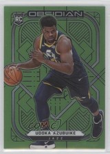 2020-21 Panini Obsidian Electric Etch Green Flood Udoka Azubuike #192 0wp8