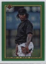 2020 Bowman 1990 Bowman Green Refractor 68/99 Sixto Sanchez #90B-SS 7eo