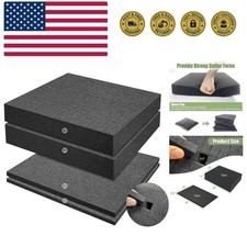 4 Pack Gun Case Foam Inserts - 16x12x2  16x12x0.4 Inches Pick and Pluck Foam...